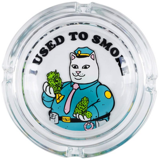 I Used To Smoke Ashtray (Clear)